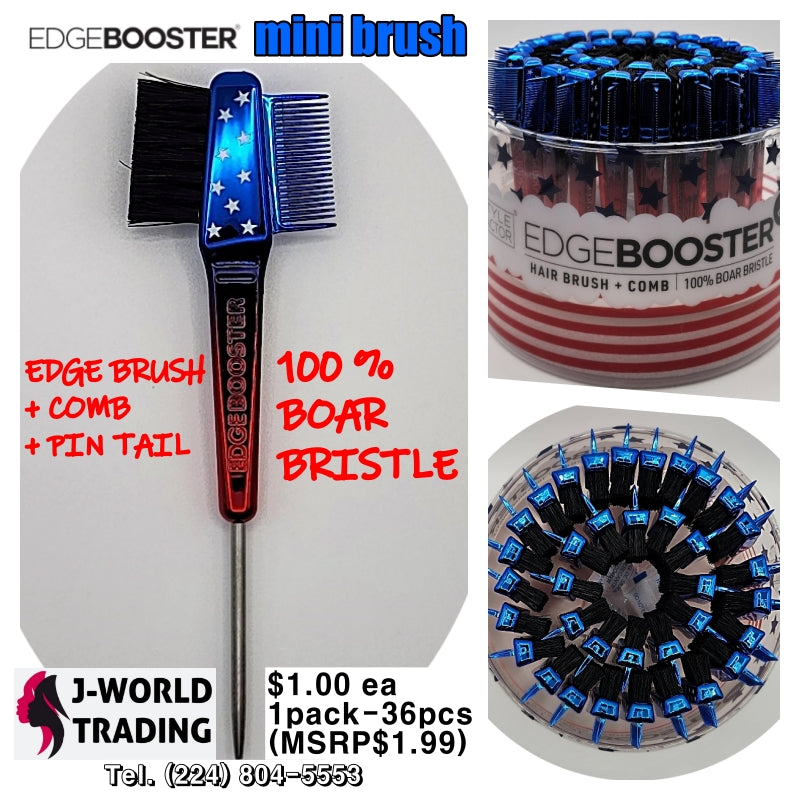 MiNi EDGE BRUSH JAR(36pcs) MSRP $1.99