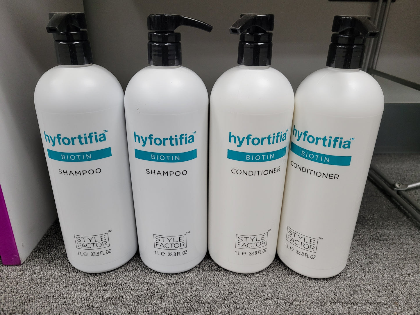 Hyfortifia Biotin & Purple Champoo 12oz, 12pcs/box MSRP $11.99~$24.99