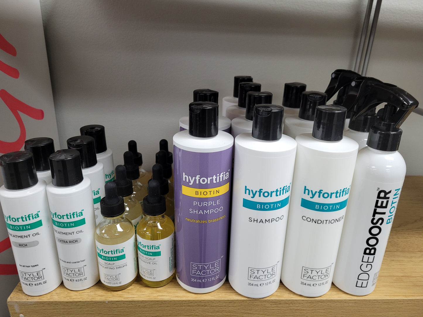 Hyfortifia Biotin & Purple Champoo 12oz, 12pcs/box MSRP $11.99~$24.99