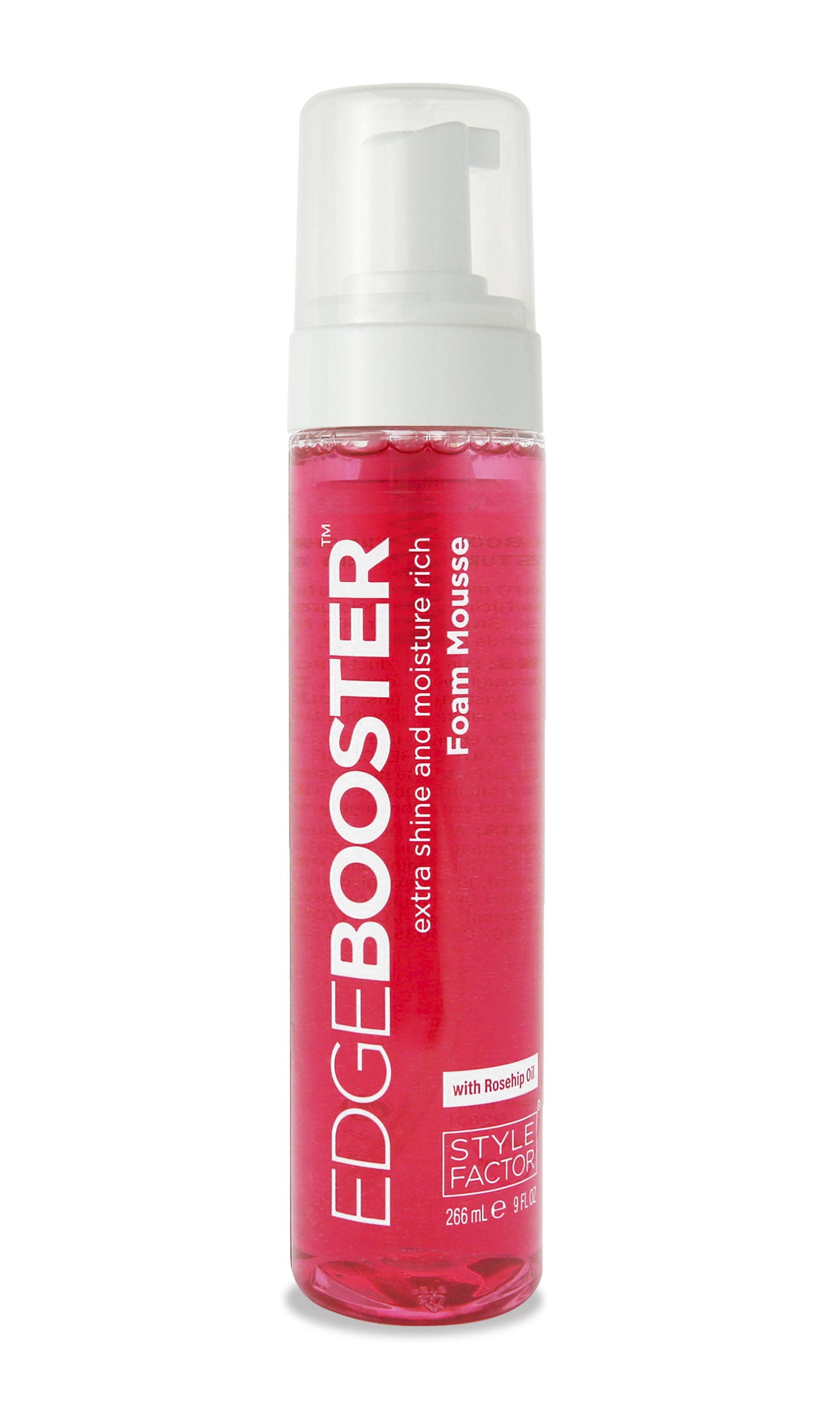 "Sulfate Free" EdgeBooster Extra Shine N Moisture Rich Foam Mousse 2.5oz & 9oz, 8 Scent 12pcs/box MSRP $3.99 & up