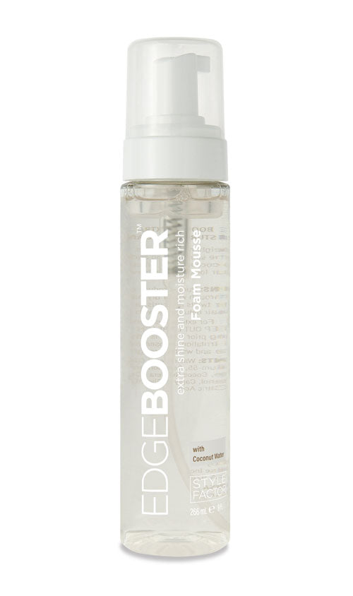 "Sulfate Free" EdgeBooster Extra Shine N Moisture Rich Foam Mousse 2.5oz & 9oz, 8 Scent 12pcs/box MSRP $3.99 & up