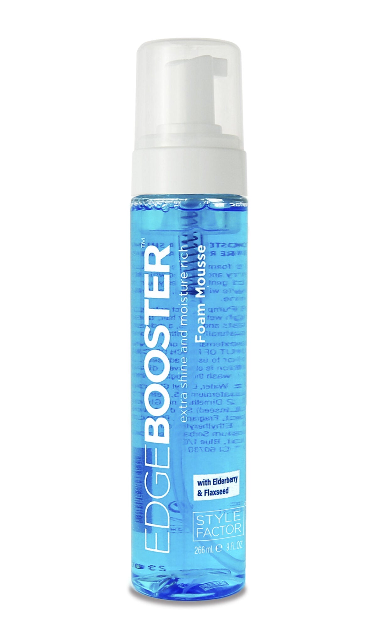 "Sulfate Free" EdgeBooster Extra Shine N Moisture Rich Foam Mousse 2.5oz & 9oz, 8 Scent 12pcs/box MSRP $3.99 & up