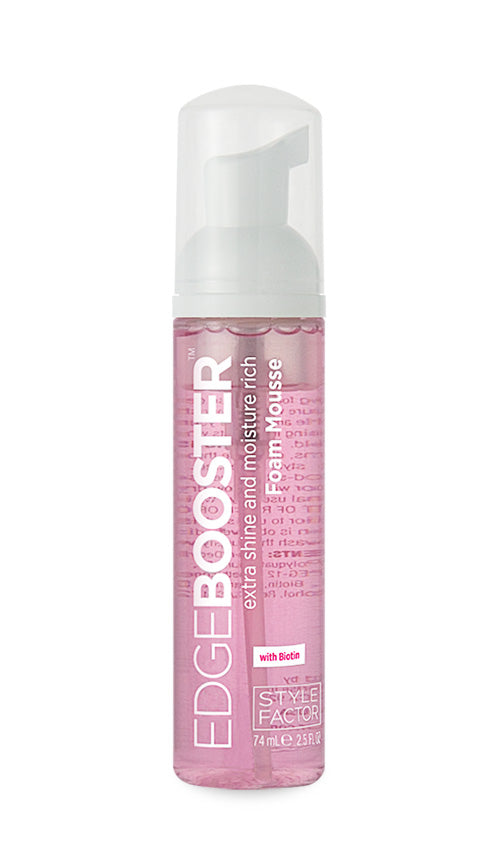 "Sulfate Free" EdgeBooster Extra Shine N Moisture Rich Foam Mousse 2.5oz & 9oz, 8 Scent 12pcs/box MSRP $3.99 & up